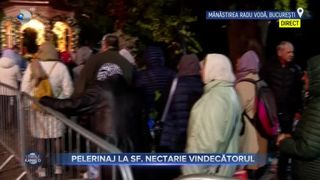 VIDEO - S-a dat startul pelerinajului la Sfântul Nectarie Vindecătorul