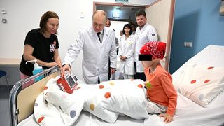 Băiețelul care a refuzat să vorbească cu Putin