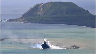 VIDEO. Japonia are o insulă nouă după ce un vulcan subacvatic a erupt