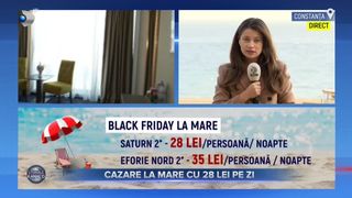 VIDEO - Black Friday a ajuns și pe litoral. Agențiile de turism au pus la bătaie cazare cu doar 28 de lei pe zi