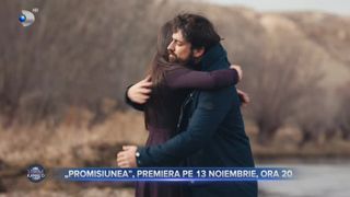 VIDEO - Trei zile p&acirc;nă la marea premieră a noului serial fenomen: &bdquo;Promisiunea&rdquo;. Producția va putea fi urmărită de luni p&acirc;nă joi, de la ora 20:00, numai la Kanal D