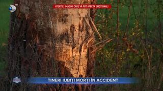 VIDEO - Tragedie pe o șosea din vestul țării. Doi tineri &icirc;ndrăgostiți și-au pierdut viața, după ce șoferul a pierdut controlul volanului