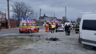 Accident grav &icirc;n Techirghiol