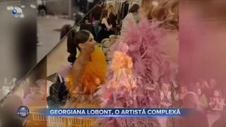 VIDEO - Georgiana Lobonț, o artistă complexă. Artista a devenit manechin la o prezentare de modă organizată în Cluj-Napoca