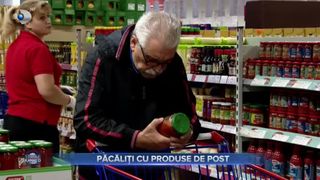 În goana după produse de post, românii constată că nu prea au de unde alege. ,,Nu mai avem încredere în produsele de post nicicum''