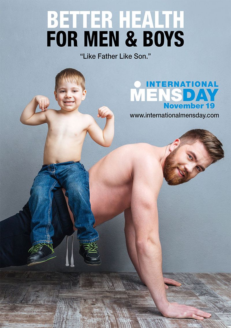 Poster pentru Ziua Bărbatului 2023