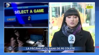 VIDEO - La păcănele cu banii de pe colete. Aproape 80.000 de lei ar fi jucat curierul la jocurile de noroc