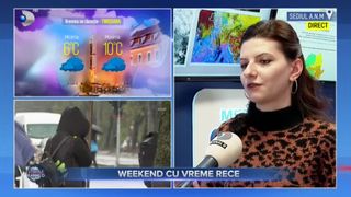 VIDEO - Se anunță un weekend cu vreme rece. Ce spun meteorologii