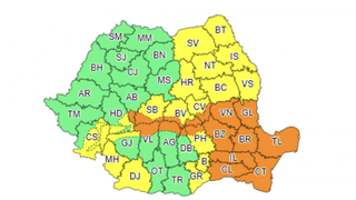Atenționare meteorologică ANM: Cod galben și portocaliu de ninsori și viscol, în acest weekend