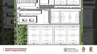 Polonia investește aproximativ 90 de milioane de euro ȋntr-un obiectiv unic ȋn Europa – Centrul Național de Formare, Cercetare și Instruire în Fotbal