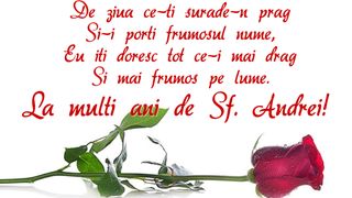 Urări de Sf. Andrei 2023
