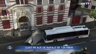 VIDEO - Furtuna Federico face ravagii! Rafale de v&acirc;nt de peste 120 km/h
