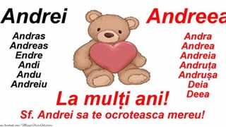 Felicitări de Sf. Andrei 2023