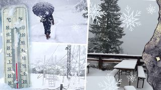 FOTO/ VIDEO- Starea vremii în România. Ninsori abundente în mai multe zone. Unde se înregistrează cele mai scăzute valori?