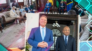 Klaus Iohannis a ajuns s&acirc;mbătă &icirc;n Zanzibar. Șeful statului s-a &icirc;nt&acirc;lnit cu președintele Zanzibarului, Hussein Mwinyi