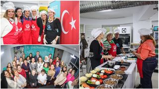 Institutul Yunus Emre a adus laolaltă ambasadele din Rom&acirc;nia &icirc;n bucătăria turcească , &icirc;n cadrul unui atelier de gastronomie