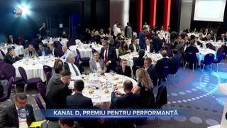 VIDEO- Kanal D, premiu pentru performanță remarcabilă &icirc;n media