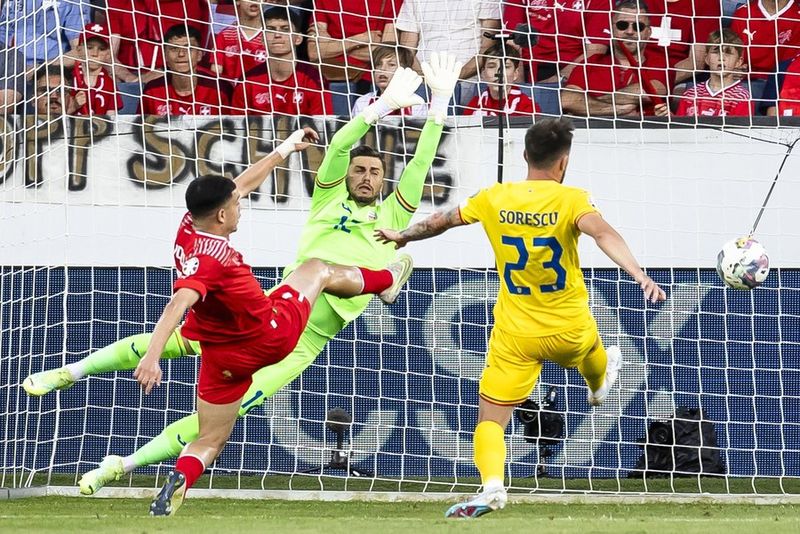 România, calificare de senzație la EURO 2024! Tricolorii au învins Elveția cu 1-0, terminând grupa neînvinsă