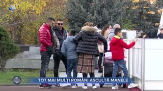 VIDEO- Tot mai mulți români ascultă manele. Pe locul doi în topul preferințelor muzicale ale românilor se află repertoriul popular