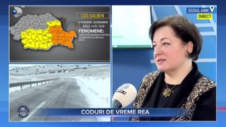 VIDEO- Coduri de vreme rea în weekend. Meteorologii anunță viscol în mai multe regiuni din țară