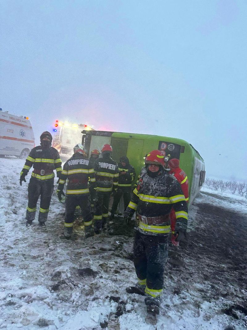 autocar rasturnat ialomita