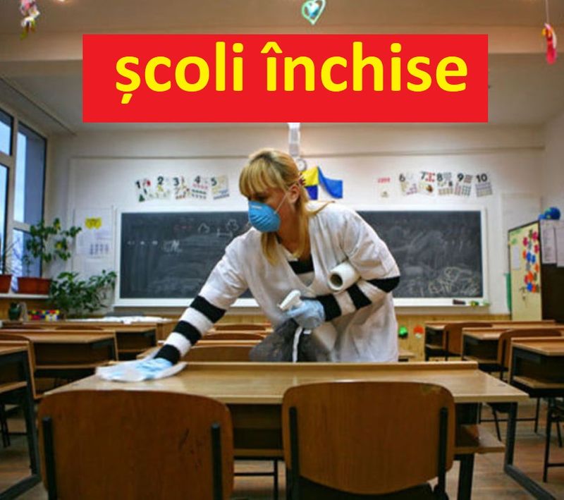 Școli închise în Galați, Tulcea și Brăila