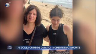 VIDEO- Emily s-a întors în brațele tatălui. Ostaticii Hamas și prizonierii luați de Israel continuă să fie eliberați