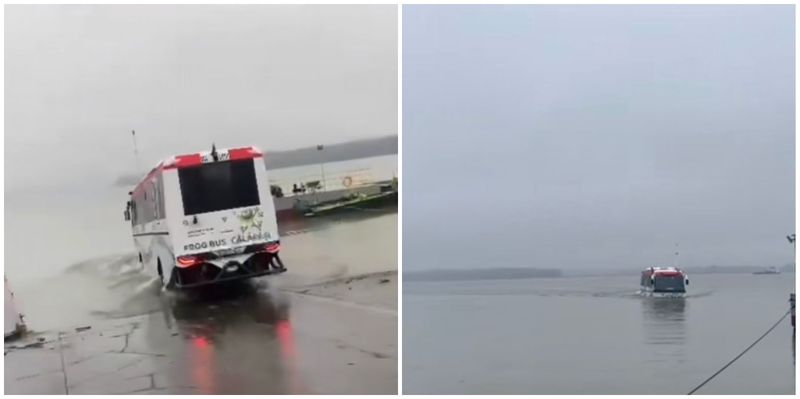 Autobuz plutitor Călărași