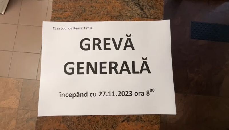 VIDEO- Grevă generală la Ministerul Muncii. Care sunt nemulțumirile angajaților?