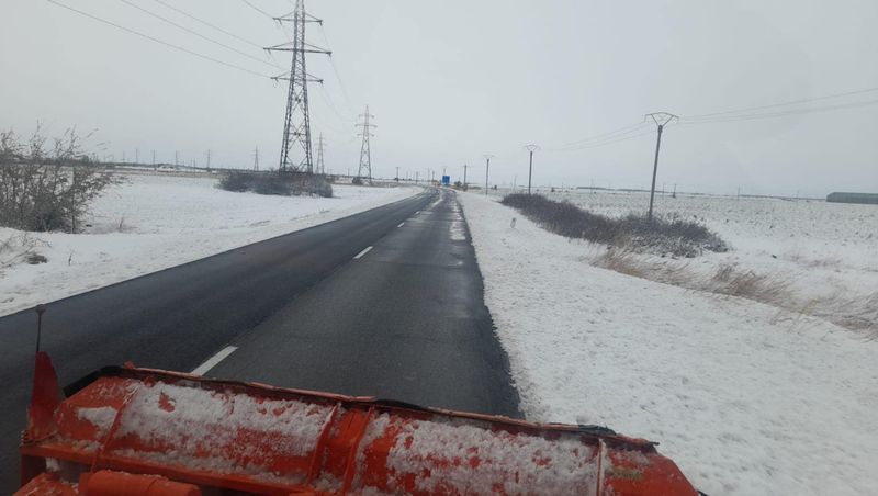 circulație reluată pe DN2B, Buzău-Brăila