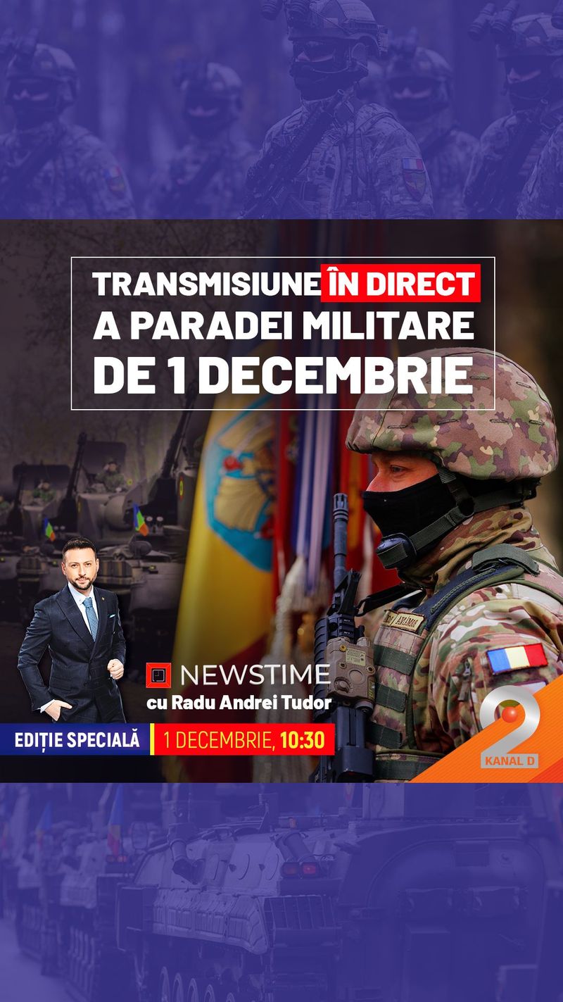 Știrile Kanal D și NEWSTIME, programele informative ale Kanal D și Kanal D2, ediții speciale dedicate zilei de 1 Decembrie
