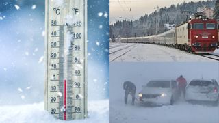 Circulația a 53 de trenuri este suspendată, iar traficul rutier este închis în mai multe zone ale țării, din cauza ninsorilor și viscolului. Anunțul făcut de MAI