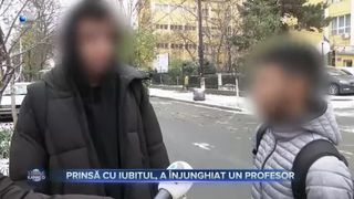 VIDEO- Eleva care și-a &icirc;njunghiat profesorul ar fi premeditat atacul. Dascălul a surprins-o cu iubitul