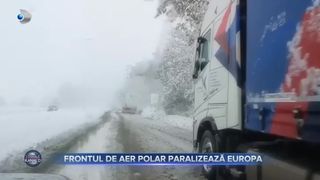 VIDEO- Frontul de aer polar paralizează Europa. Furtunile au făcut ravagii &icirc;n mai multe țări