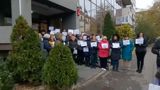 Proteste Ministerul Muncii în Timișoara