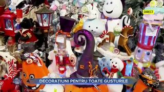 VIDEO - Mai puțin de o lună p&acirc;nă la Crăciun! Decorațiunile din magazine sunt diverse pentru a fi pe placul tuturor