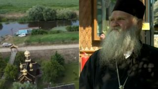 VIDEO - Asta-i România! Povestea călugărului Dionisie, omul care trăiește în singura mănăstire din Delta Dunării/ A făcut loc de închinăciune acolo unde alții au uitat să se închine