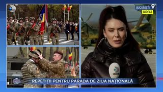 VIDEO - Repetițiile pentru parada de Ziua Națională sunt pe final. Spectatorii vor avea parte de un spectacol inedit