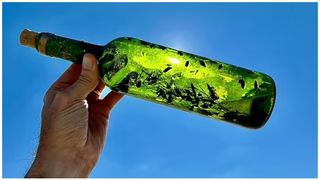 Sticle cu vrăji, pe plaja din Texas