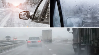 Anunțul făcut de Centrul  Infotrafic: În mai multe județe din țară se circulă cu dificultate din cauza ceții și a zăpezii