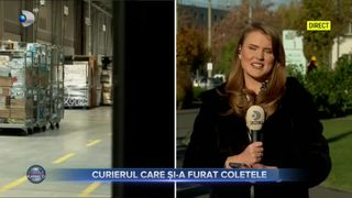 VIDEO - Gestul incredibil al unui curier. Și-a furat coletele sper&acirc;nd să se &icirc;mbogățească