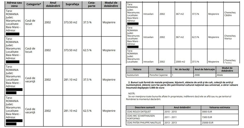 Avere Cătălin Cherecheș
