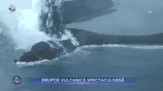 VIDEO- Erupție vulcanică spectaculoasă. Evenimentul a avut loc în Japonia