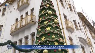 VIDEO- La Oradea e ca la Viena. Orașul este decorat ca una dintre marile capitale europene