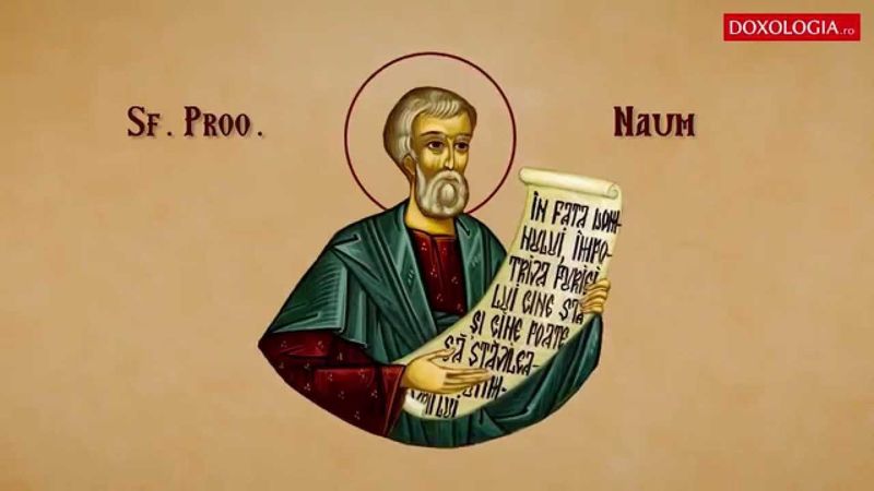 sfantul proroc naum in calendarul ortodox 