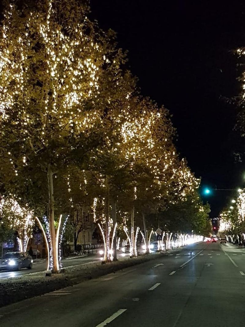 Luminite in Bucuresti, decembrie 2023