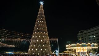 Au fost aprinse luminițele de Crăciun &icirc;n Capitală