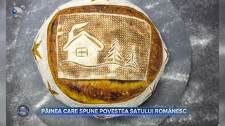 VIDEO - P&acirc;inea care spune povestea satului rom&acirc;nesc. O fostă jurnalistă a adus gustul tradițional prin p&acirc;inea pe care o prepară