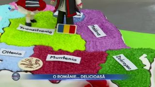 VIDEO - O Românie... delicioasă. Dulciuri sub o altă formă și culoare de 1 decembrie