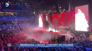 VIDEO- Georgiana Lobonț, concert de colinde, &icirc;n fața a peste 7.500 de spectatori